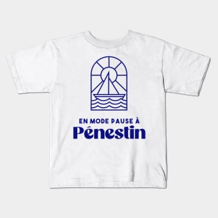 Pénestin in pause mode - Brittany Morbihan 56 BZH Sea Kids T-Shirt